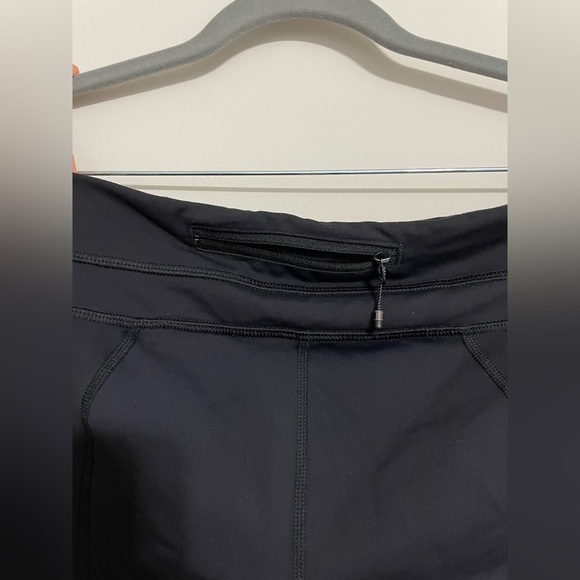 Lululemon Run Inspire Crop Black Leggings Size 8 - Picture 4 of 7